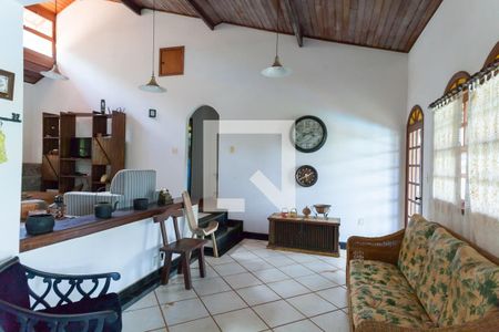 Sala de casa de condomínio à venda com 4 quartos, 250m² em Retiro do Chale, Brumadinho