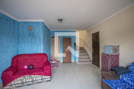 Casa 1 - sala de casa à venda com 5 quartos, 220m² em Conceição, Diadema