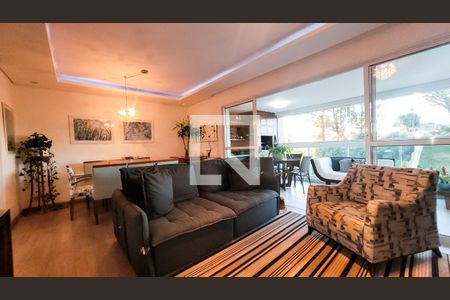 Sala de apartamento à venda com 4 quartos, 143m² em Parque dos Pomares, Campinas