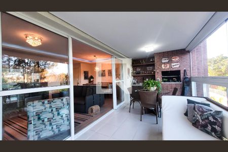 Varanda Sala de Jantar de apartamento à venda com 4 quartos, 143m² em Parque dos Pomares, Campinas