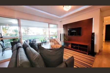 Sala de apartamento à venda com 4 quartos, 143m² em Parque dos Pomares, Campinas