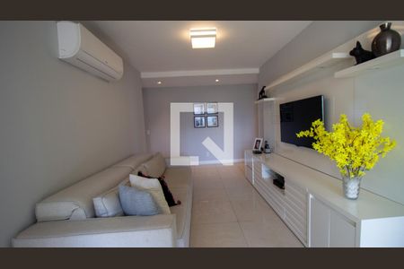 Sala de TV de apartamento à venda com 4 quartos, 262m² em Barra da Tijuca, Rio de Janeiro