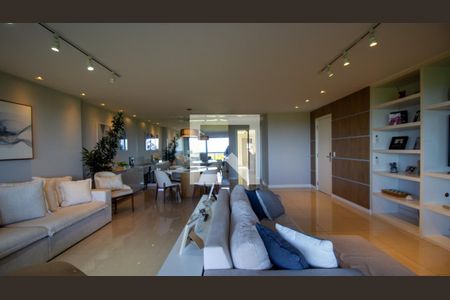 Sala de apartamento à venda com 4 quartos, 262m² em Barra da Tijuca, Rio de Janeiro