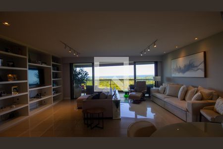 Sala de apartamento à venda com 4 quartos, 262m² em Barra da Tijuca, Rio de Janeiro