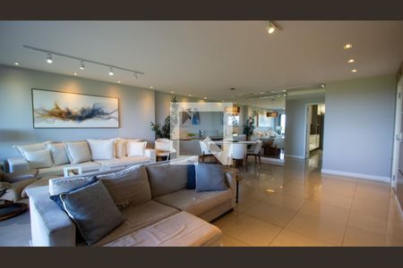 Sala de apartamento à venda com 4 quartos, 262m² em Barra da Tijuca, Rio de Janeiro