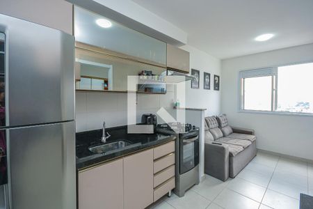 Sala/Cozinha de apartamento à venda com 1 quarto, 26m² em Jardim Cidalia, São Paulo