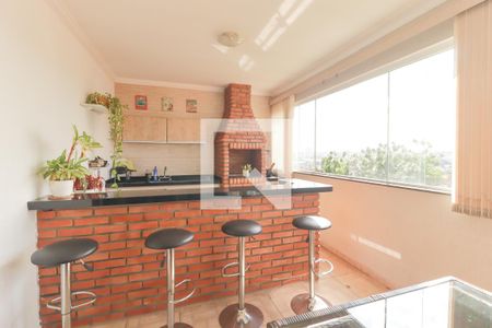 Varanda gourmet de casa à venda com 4 quartos, 358m² em Vila Nova Esperia, Jundiaí