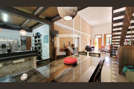 Sala de Jantar de casa de condomínio à venda com 2 quartos, 250m² em Parque Xangrilá, Campinas