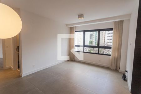 Sala de apartamento para alugar com 1 quarto, 55m² em Santo Agostinho, Belo Horizonte