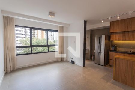 Sala de apartamento para alugar com 1 quarto, 55m² em Santo Agostinho, Belo Horizonte