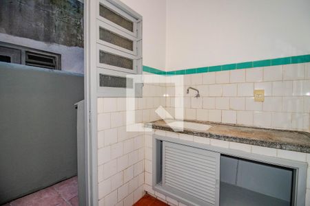 Cozinha de kitnet/studio à venda com 1 quarto, 25m² em Bom Fim, Porto Alegre