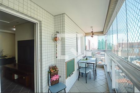Varanda gourmet de apartamento à venda com 3 quartos, 91m² em Vila Dayse, São Bernardo do Campo