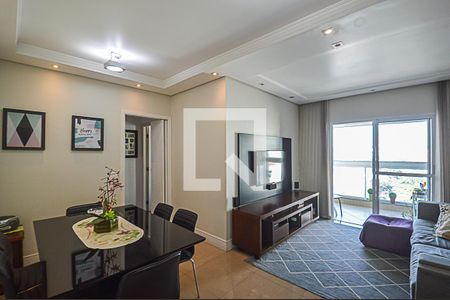 Sala de apartamento à venda com 3 quartos, 91m² em Vila Dayse, São Bernardo do Campo