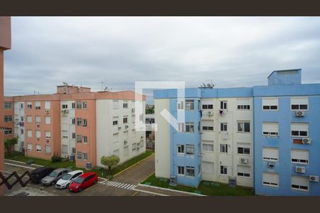 Sala_Vista de apartamento à venda com 1 quarto, 36m² em Farrapos, Porto Alegre