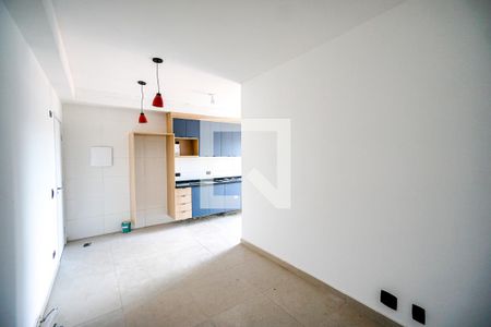 Sala e cozinha de apartamento à venda com 2 quartos, 49m² em Vila Fernandes, São Paulo