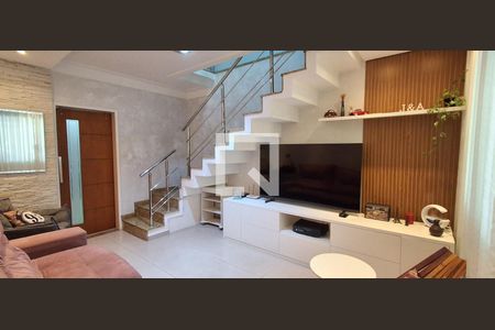 Sala de casa à venda com 4 quartos, 225m² em Osvaldo Cruz, São Caetano do Sul