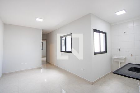 Sala de apartamento para alugar com 2 quartos, 45m² em Vila Helena, Santo André