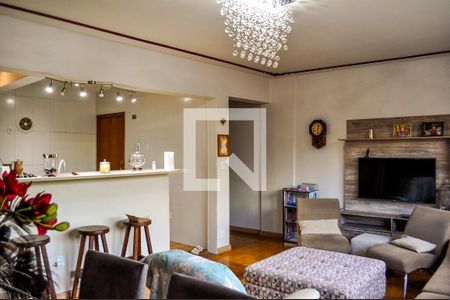 Sala de apartamento à venda com 3 quartos, 108m² em Santana, Porto Alegre