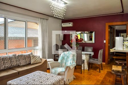 Sala de apartamento à venda com 3 quartos, 108m² em Santana, Porto Alegre