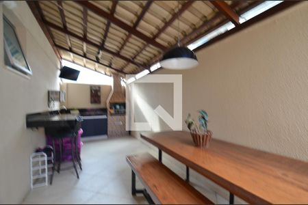 Area gourmet de apartamento à venda com 3 quartos, 123m² em Ana Lúcia, Belo Horizonte