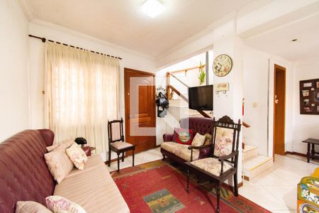 Sala de casa de condomínio à venda com 2 quartos, 86m² em Nossa Senhora das Gracas, Canoas