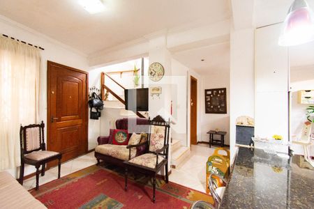 Sala de casa de condomínio à venda com 2 quartos, 86m² em Nossa Senhora das Gracas, Canoas