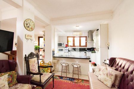 Sala de casa de condomínio à venda com 2 quartos, 86m² em Nossa Senhora das Gracas, Canoas