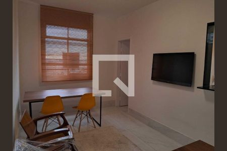 Sala de apartamento para alugar com 1 quarto, 40m² em Cruzeiro, Belo Horizonte
