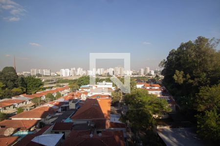 Vista da Sala de apartamento à venda com 2 quartos, 74m² em Vila Fiat Lux, São Paulo