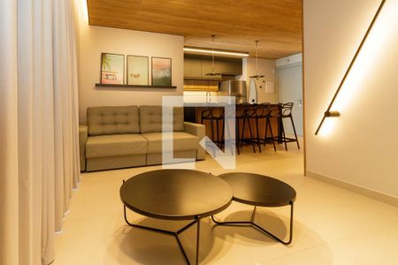 Sala de apartamento à venda com 2 quartos, 78m² em Jardim Independência (são Paulo), São Paulo