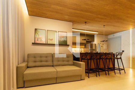 Sala de apartamento à venda com 2 quartos, 78m² em Jardim Independência (são Paulo), São Paulo