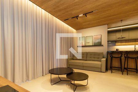 Sala de apartamento à venda com 2 quartos, 78m² em Jardim Independência (são Paulo), São Paulo