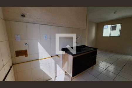 Cozinha e Área de Serviço de apartamento para alugar com 2 quartos, 50m² em Jardim Tamoio, Jundiaí