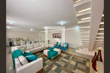 Sala de apartamento para alugar com 4 quartos, 420m² em Boqueirão, Praia Grande