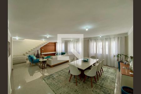 Sala de apartamento para alugar com 4 quartos, 420m² em Boqueirão, Praia Grande