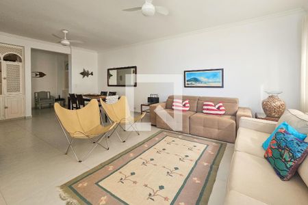 Sala de apartamento para alugar com 3 quartos, 150m² em Centro, Guarujá