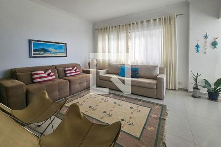 Sala de apartamento para alugar com 3 quartos, 150m² em Centro, Guarujá