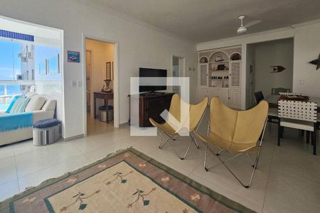 Sala de apartamento para alugar com 3 quartos, 150m² em Centro, Guarujá