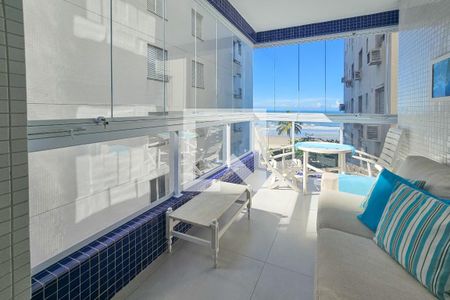 varanda de apartamento para alugar com 3 quartos, 150m² em Centro, Guarujá