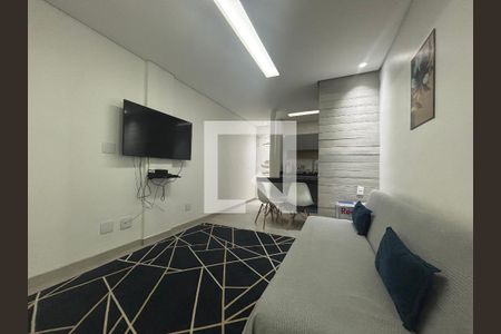 Sala de apartamento à venda com 1 quarto, 32m² em Leblon, Rio de Janeiro