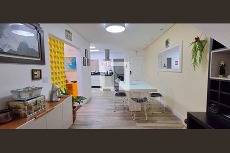 Sala de Jantar de casa de condomínio à venda com 3 quartos, 194m² em Vila Valparaíso, Santo André