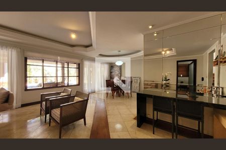 Sala de casa de condomínio à venda com 5 quartos, 360m² em Vila Madalena, Campinas