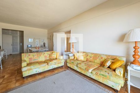 Sala de apartamento para alugar com 4 quartos, 180m² em Centro, Guarujá