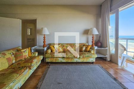 Sala de apartamento para alugar com 4 quartos, 180m² em Centro, Guarujá