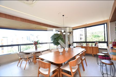 Sala de apartamento para alugar com 4 quartos, 150m² em Mangabeiras, Belo Horizonte