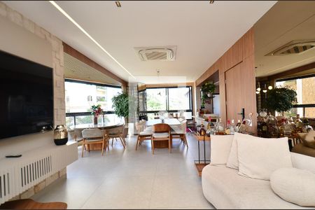 Sala de apartamento para alugar com 4 quartos, 150m² em Mangabeiras, Belo Horizonte