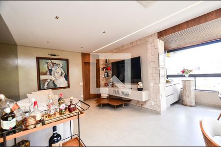 Sala de apartamento para alugar com 4 quartos, 150m² em Mangabeiras, Belo Horizonte