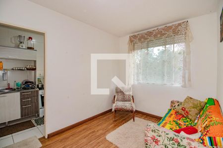 Sala de apartamento à venda com 1 quarto, 37m² em Jardim Sabará, Porto Alegre