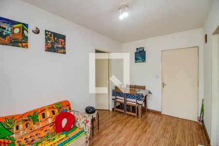 Sala de apartamento à venda com 1 quarto, 37m² em Jardim Sabará, Porto Alegre