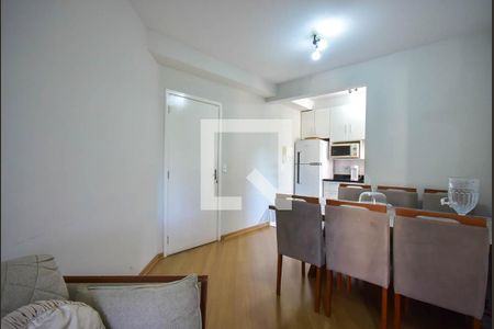 Sala de apartamento à venda com 2 quartos, 57m² em Vila Sonia do Taboao, Taboão da Serra
